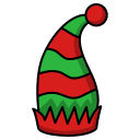 gorro de navidad icon