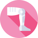 pierna de robot icon