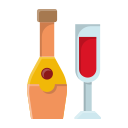 botella de vino icon