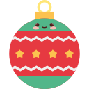 pelota de navidad icon