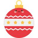 pelota de navidad icon