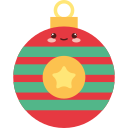 pelota de navidad icon