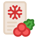 tarjeta de navidad icon