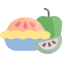 pie de manzana icon