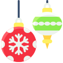 pelota de navidad icon