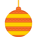 pelota de navidad icon