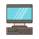 computadora de escritorio icon