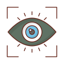 reconocimiento de ojos icon