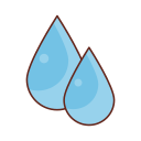 gotas de agua icon