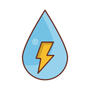 energía del agua icon