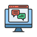 chat web icon