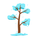 Árbol de invierno icon