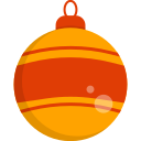 pelota de navidad icon