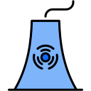 energía nuclear icon