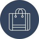 Shopping bag icon