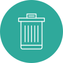 Trash icon