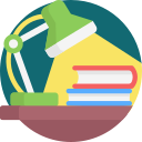 lámpara de escritorio icon