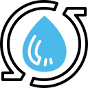 reutilizar el agua icon