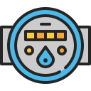 medidor de agua icon