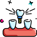 implante dental icon