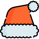 sombrero de santa icon