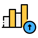 tabla de crecimiento icon