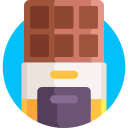 barra de chocolate icon