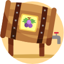 barril de vino icon