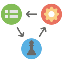 plan estratégico icon