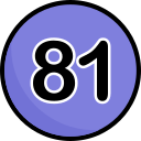 81 