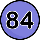 84 