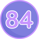 84 