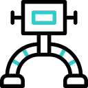 robot animated icon