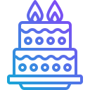 pastel de cumpleaños icon