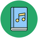 libro de música icon