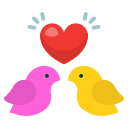 pájaros del amor 