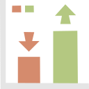 gráfico de barras icon