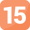 número 15 icon