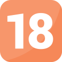 número 18 icon