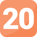 número 20 icon