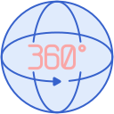 360 grados icon