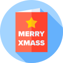 tarjeta de navidad icon