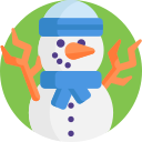 monigote de nieve icon