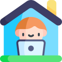 work from home icon