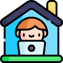 work from home icon