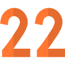 22 