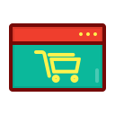 las compras en línea icon