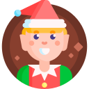 christmas elf icon