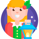 christmas elf icon