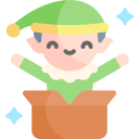 christmas elf icon